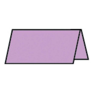 RÖSSLER Tischkarte Paperado - 10 x 10 cm, 220 g/qm, orchidee gerippt