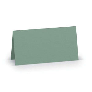RÖSSLER Tischkarte Paperado - 10 x 10 cm, 220 g/qm, eucalyptus gerippt