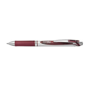 PENTEL Liquid Gel-Tintenroller Energel BL77 - 0,35 mm, burgunderrot