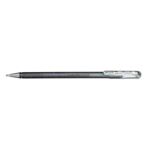 PENTEL Gelschreiber Hybrid Dual Glitter - 0,5 mm, silber
