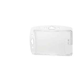 DURABLE Ausweishalter Doppelbox - für 2 Ausweise, 85 x 54 mm, transparent, 10 Stück