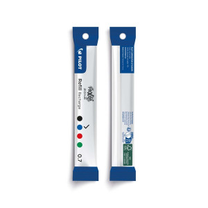 PILOT Tintenrollermine FriXion Metall-Mine - 0,4 mm, radierbar, blau