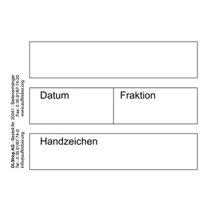 Kollianhänger ohne Code-Nummer 1000er Pack