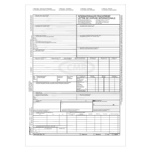 CMR Frachtbrief mit Eindruck 100er Pack