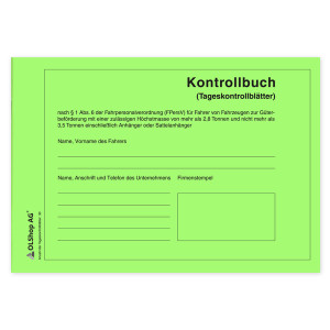 Tageskontrollbuch