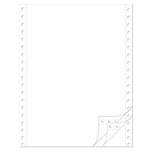 Endlospapier 12" (304,8 mm x 240 mm) 3-fach blanko 800 Satz ohne Abheftlochung