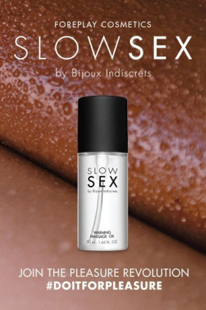 Bijoux Indiscrets Huile de massage chauffante - Slowsex - 50ml