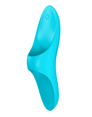 Satisfyer Teaser Vibromasseur à doigt bleu