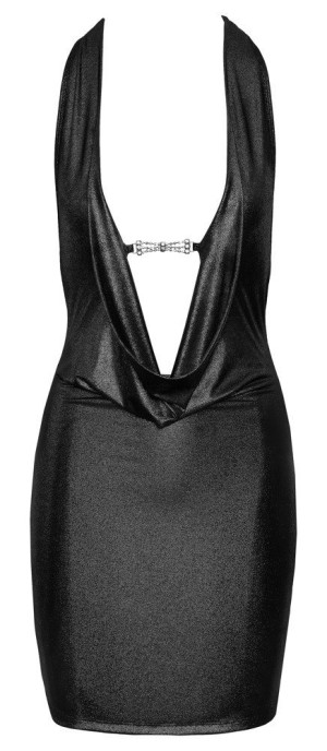 Cottelli PARTY Robe courte aux reflets argentés scintillants Noir