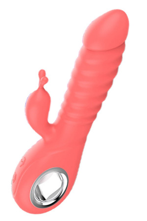 Plaisir Emoi Vibromasseur rabbit rotatif 7 vibrations USB