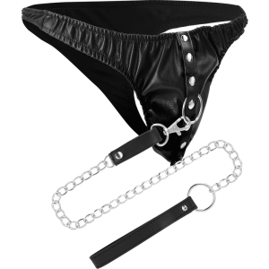 Darkness string de soumission avec chaine en metal