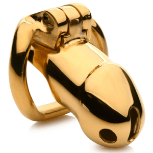 XR Brands Cage Chasteté - 18K Gold-Plated