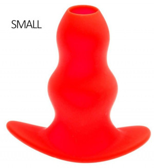 MK Toys Plug Tunnel Stretch Rouge Small 11 x 5 cm