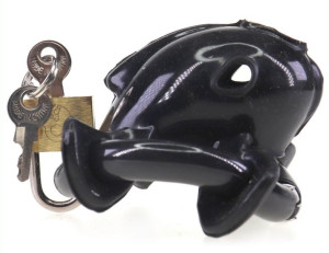 CockLock Cage de chasteté Nub Soft 6 x 2cm Noire