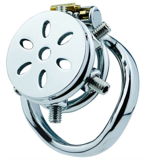 CockLock Cage de chasteté en métal Little Pics 3.5 x 3.2cm