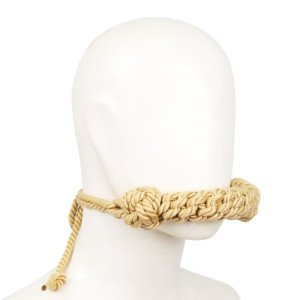 SM Fantasy Bâillon Cordage Hemp Gag 12cm