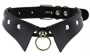 Joy Jewels Collier GOTHIC RING Noir
