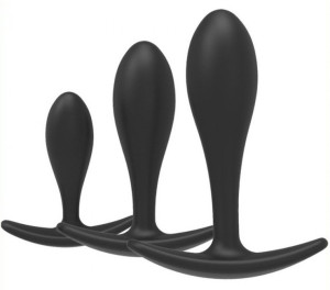 FUKR Kit de 3 mini plugs Training Curve Noirs
