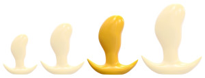 FUKR Plug Frijo L 15 x 7cm Jaune