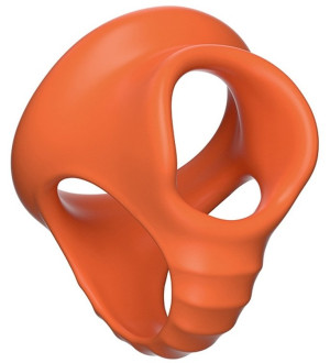 FUKR Ballstretcher en silicone Splity Orange