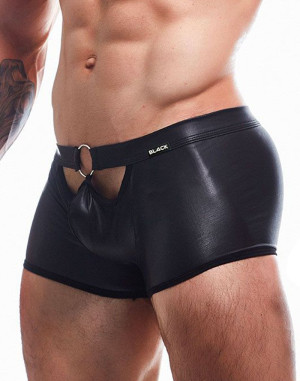 CUT4MEN BL4CK by C4M - Peekaboo - Mini Pantalon - Noir