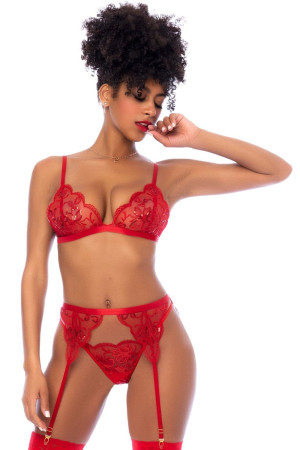 Mapalé Ensemble 3 pièces rouge Rouge