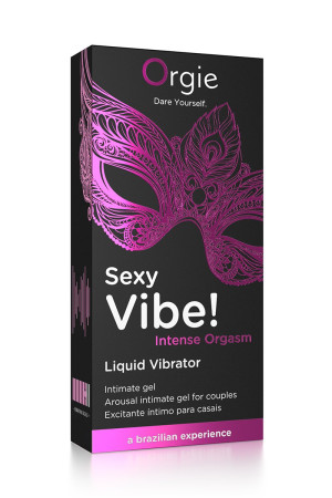 Orgie Gel d'excitation Sexy Vibe Intense Orgasm Liquid Vibrator
