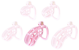CockLock Cage de Chasteté Nexia XL 10 x 3.4cm Rose