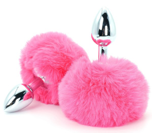 happiness TOYJOY Plug Queue de Lapin Enchanting Bunnytail 5 x 2.8cm Rose