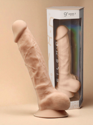 SilexD Gode Réaliste N° 1 - 23 cm 9" Double Densité