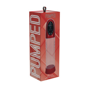 Pumped CyberPulse - Pompe à pénis automatique étanche - Rouge métallisé