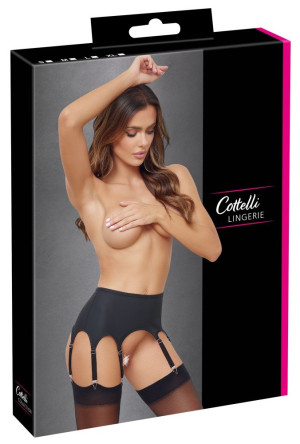 Cottelli LINGERIE Ceinture porte-jarretelles élégante Noir