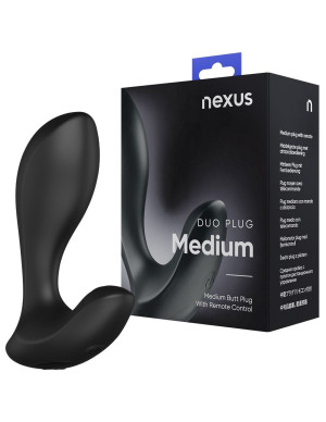 Nexus Plug anal vibrant avec télécommande et silicone doux