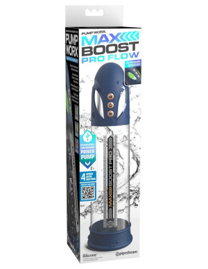 Pump Worx Pompe à pénis automatique avec 8 modes de succion et écran LED