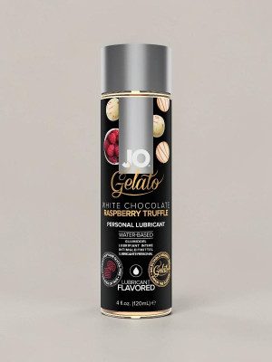 System JO Lubrifiant à l'eau Gelato - Truffe au Chocolat Blanc - 120 ml