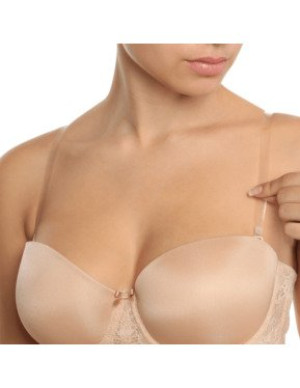 Bye Bra Jarretelles soutien-gorge transparent