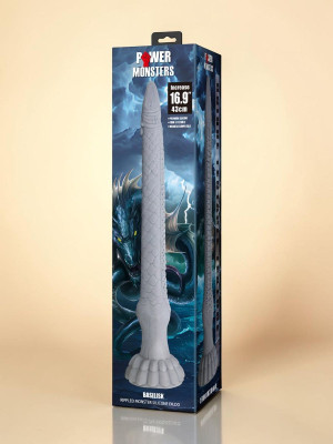 Power Monsters Dildo en silicone doux à texture unique