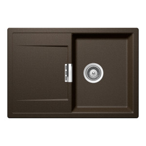 Schock Mono D-100S konyhai mosogatótálca Cristadur Bronze 740 x 510 mm, gránit kompozit, megfordítható, hagyományos beépítés, bronzbarna