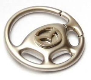 Brelok metalowy kierownica - Mazda