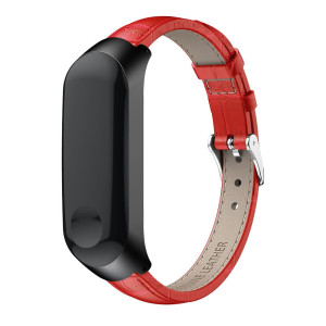 Skórzana opaska do Mi Band 3/4