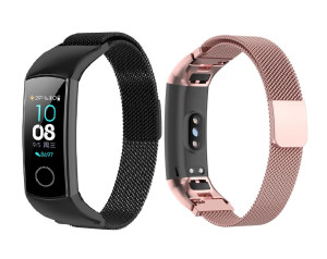 Stalowa opaska do Huawei Honor Band 4 / 5 magnetyczna
