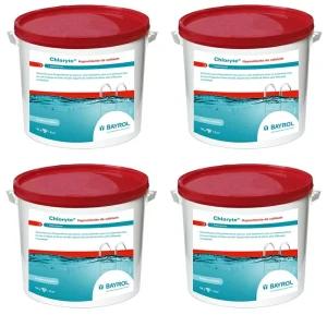 Chloryte Bayrol - chlore choc - 20 kg (4 seaux de 5 kg)