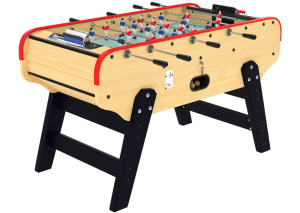 Mister Babyfoot Baby Foot Bistrot Bois Clair avec monnayeur