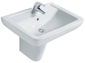 Keramik Waschbecken Base cubo 600x460 mm