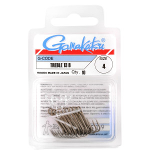 Gamakatsu Treble 13B 10Stk. #6