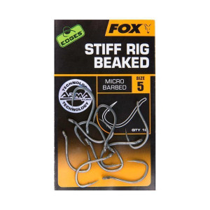 FOX EDGES Stiff Rig Beaked - Size 6 10Stk.
