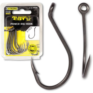 Black Cat Power Rig Haken DG Coating 6Stk.
