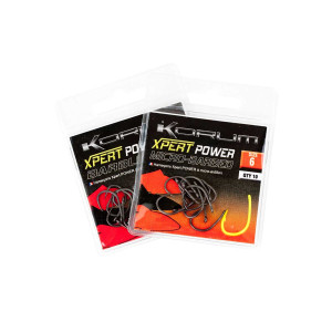 Korum XPert Power Hook Barbed 10 Stk.