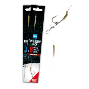Nash Tube Blow Back Rig Barbed 1Stk. #6