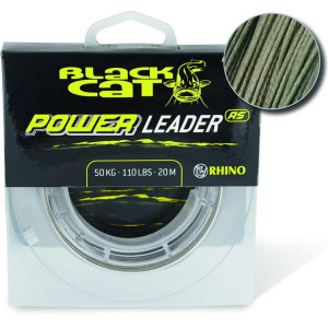 Black Cat Power Leader 20m 1,00mm 80kg